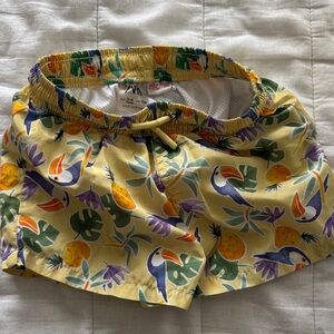 Zara Boys Tropical Toucan Swim Shorts
